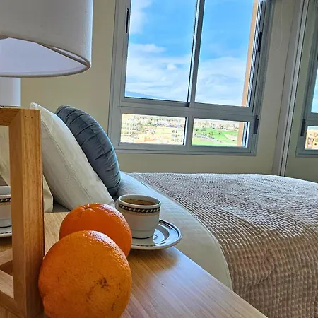 Sunny Ocean View With Large Rooftop Terrace & Pool Golf Del Sur 81 M2 سان ميغيل ذي أبونا