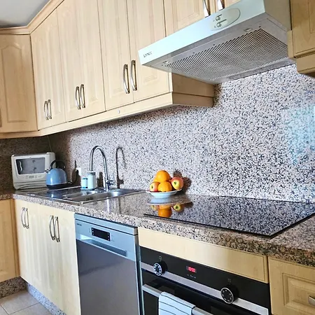 شقة Sunny Ocean View With Large Rooftop Terrace & Pool Golf Del Sur 81 M2
